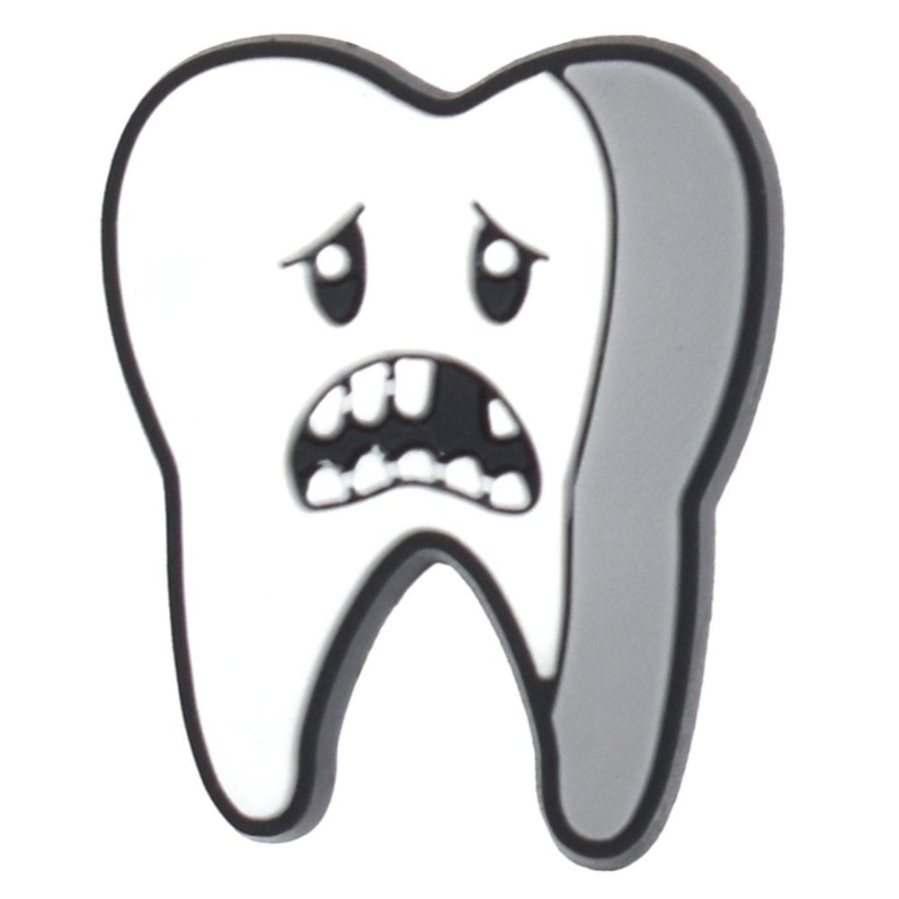 Missing Tooth croc charm